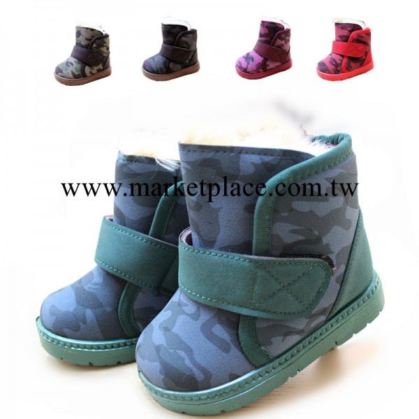 冬季新款促銷防滑保暖棉童鞋 時尚大氣方便魔術貼兒童棉靴工廠,批發,進口,代購