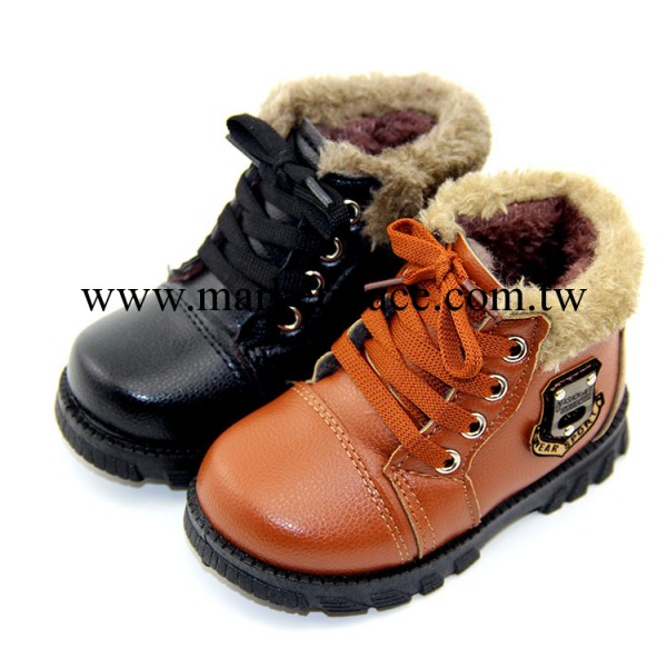 2013冬季新款童鞋 男童加絨內裡 棉靴 棉鞋 耐磨 兒童帥氣皮鞋工廠,批發,進口,代購
