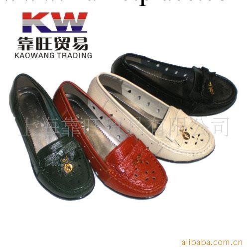kaowang媽媽鞋 2011新款 白色護士鞋 牛筋軟底 坡跟舒適 低幫工廠,批發,進口,代購