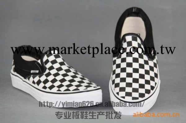 Vans Slip On 經典黑白格 帆佈鞋工廠,批發,進口,代購