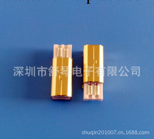 USB B公短體 鐵殼鍍金 連接器生產廠傢 usb廠傢 深圳工廠,批發,進口,代購