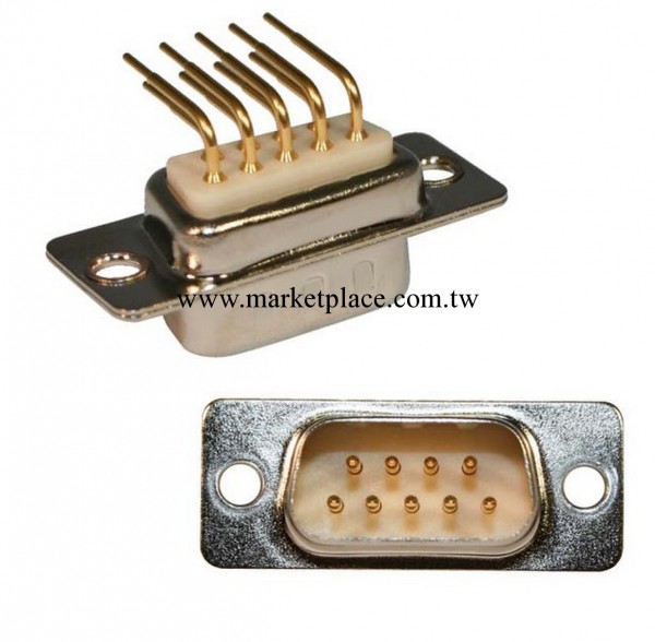 車Pin D-Sub連接器 公座 9P(DR)工廠,批發,進口,代購