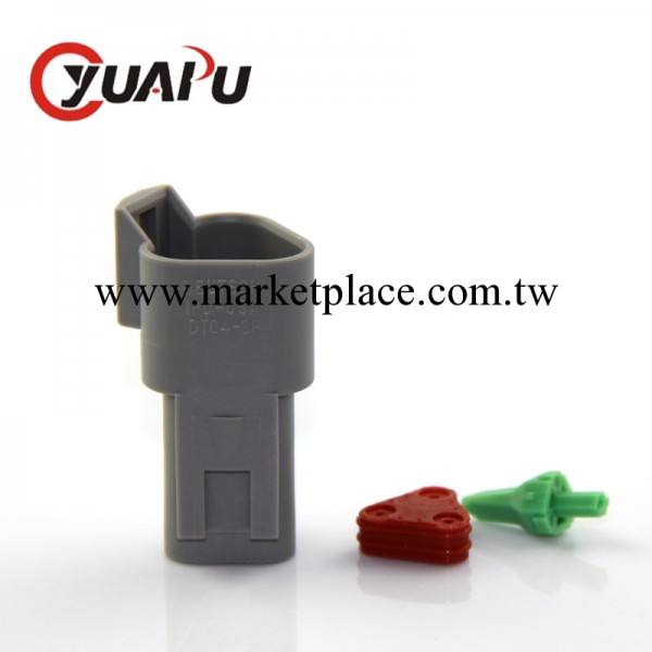 廠傢直銷 deutsch 德馳塑料接插件  DT04-3P 國產  汽車連接器工廠,批發,進口,代購
