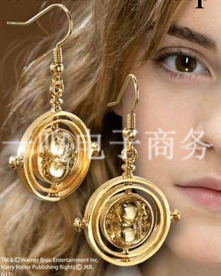 新款 哈利波特 時間轉換器18k金 耳環 魂器 Time Turner 高品質批發・進口・工廠・代買・代購