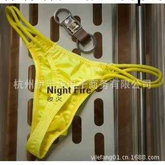 0利潤促銷夜火Nightfire 男士 黃色 男士丁字褲/內褲/T褲3013工廠,批發,進口,代購