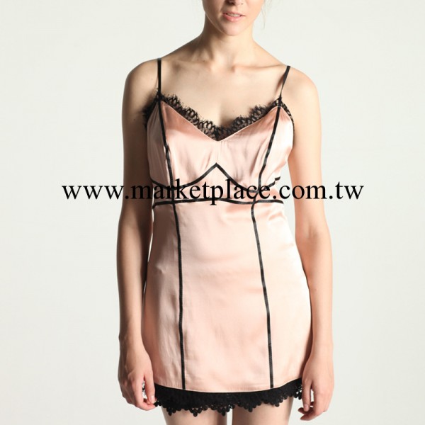 2013新款高貴優雅時尚女士真絲吊帶睡衣工廠,批發,進口,代購