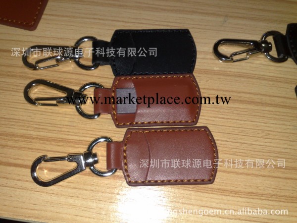 大量定做生產禮品隨身碟 皮套商務隨身碟 牛皮材質U 高速防水工廠,批發,進口,代購