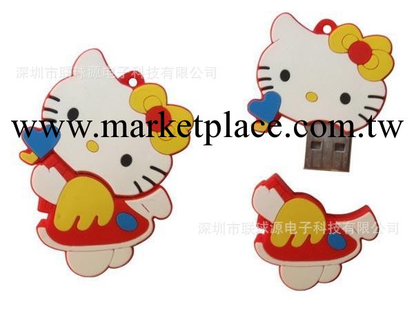 PVC隨身碟 禮品隨身碟 Kitty貓隨身碟 卡通隨身碟 軟膠隨身碟 矽膠隨身碟 隨身碟批發工廠,批發,進口,代購