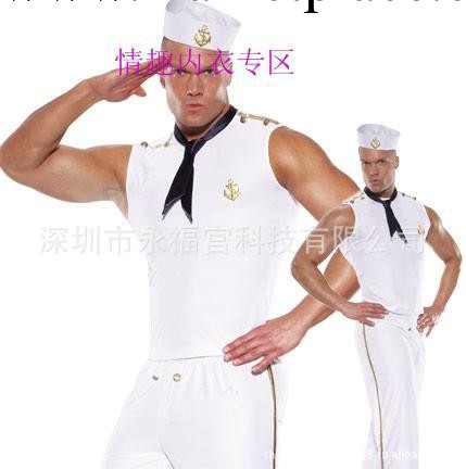 海軍服情趣性感內衣男式透明大碼制服誘惑工廠,批發,進口,代購