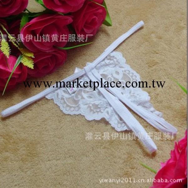 8032情趣內衣 性感透明 女士內褲蝴蝶節開檔T褲 丁字褲工廠,批發,進口,代購