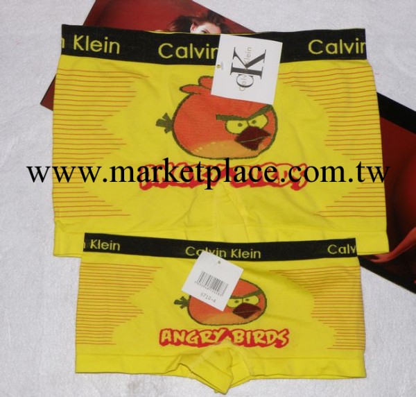 CK新款情侶內褲憤怒的小鳥大碼套裝工廠,批發,進口,代購