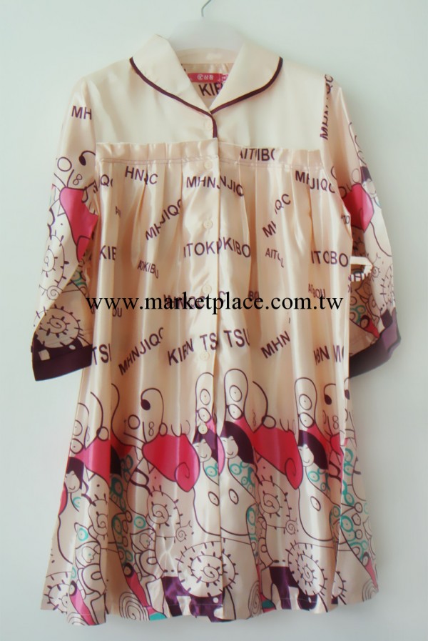 秋季女式傢居服蝦色熱銷新品批發舒適女士短袖睡衣清倉品牌野原傢工廠,批發,進口,代購