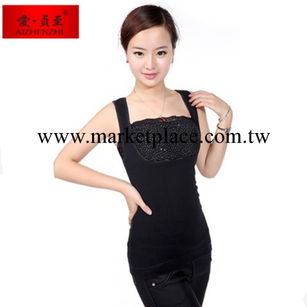 【秋季新品】超柔美體托胸保暖背心時尚保暖內衣背心 女式背心工廠,批發,進口,代購
