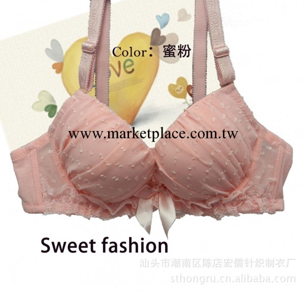 【一件代發】3038款胸罩套裝 蕾絲公主風格 側收聚攏功能爆出乳溝工廠,批發,進口,代購