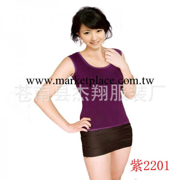 2012秋冬季新款上市促銷女士厚款精梳棉無縫美體保暖背心內衣批發工廠,批發,進口,代購