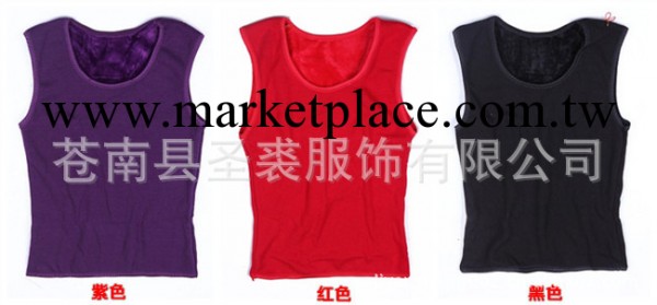 春裝女士保暖背心 加厚加絨無袖保暖內衣 保暖上衣 保暖背心工廠,批發,進口,代購