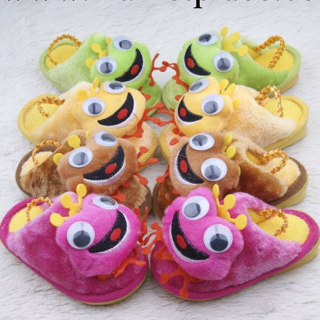 批發2013年兒童毛拖鞋新款 男女童可愛卡通青蛙王子棉拖鞋1-3歲工廠,批發,進口,代購