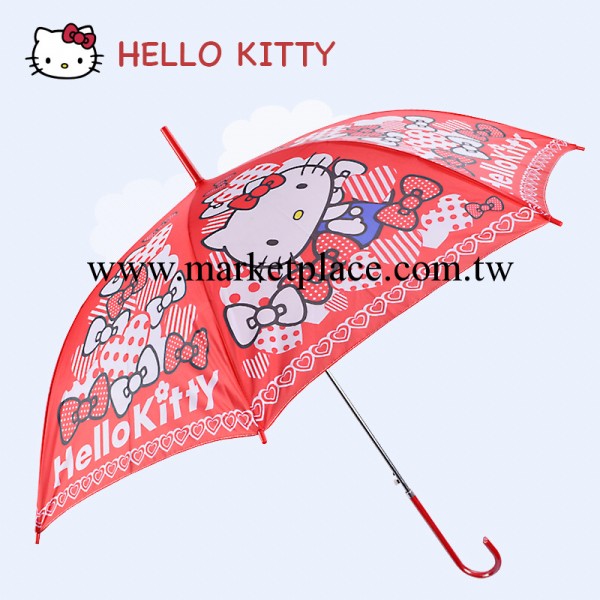 雨傘廠傢正版授權Hello Kitty凱蒂貓直柄印花女士傘高檔直柄傘工廠,批發,進口,代購