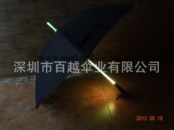 創意雨傘 23寸X8K手開長柄LED燈傘 LED發光傘工廠,批發,進口,代購