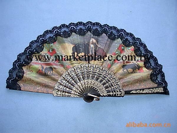 2013新款歐式塑料扇，聖誕禮品扇，裝飾蕾絲扇，工藝扇工廠,批發,進口,代購