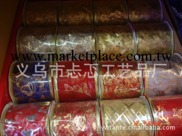 【熱銷批發】廠傢直銷聖誕彩帶/節日彩帶/裝飾彩帶 物美價廉工廠,批發,進口,代購