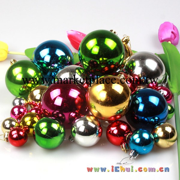 MC-D01電鍍亮光聖誕彩球裝飾掛件 節日Party晚會佈置舞臺背景裝飾工廠,批發,進口,代購