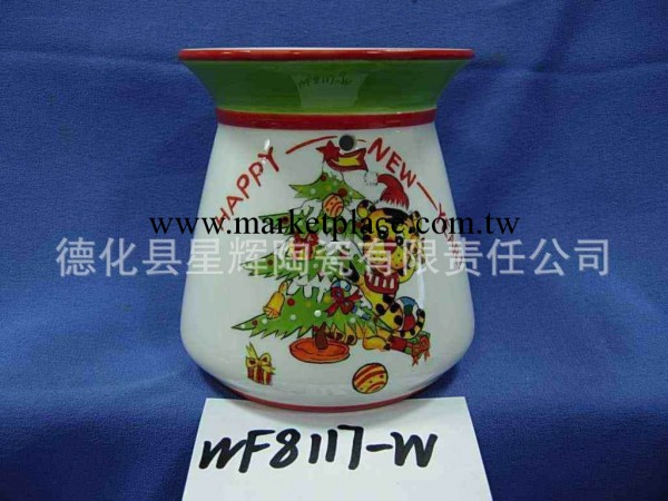 陶瓷聖誕工藝品 陶瓷香薰爐 聖誕陶瓷杯 聖誕老人陶瓷工藝品工廠,批發,進口,代購