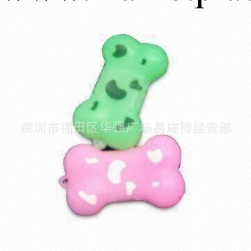【優質直銷】供應新款熱銷可愛多彩骨頭造型矽膠隨身碟工廠,批發,進口,代購