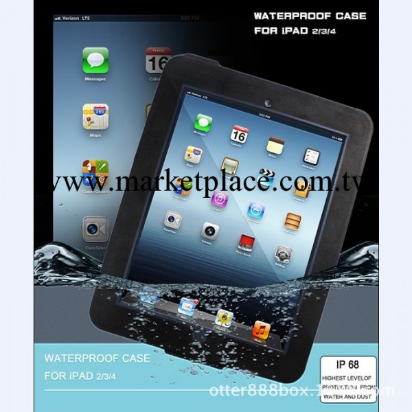 廠傢供應 搶占市場空缺 最熱銷平板電腦  new ipad 2/3/4 防水殼工廠,批發,進口,代購