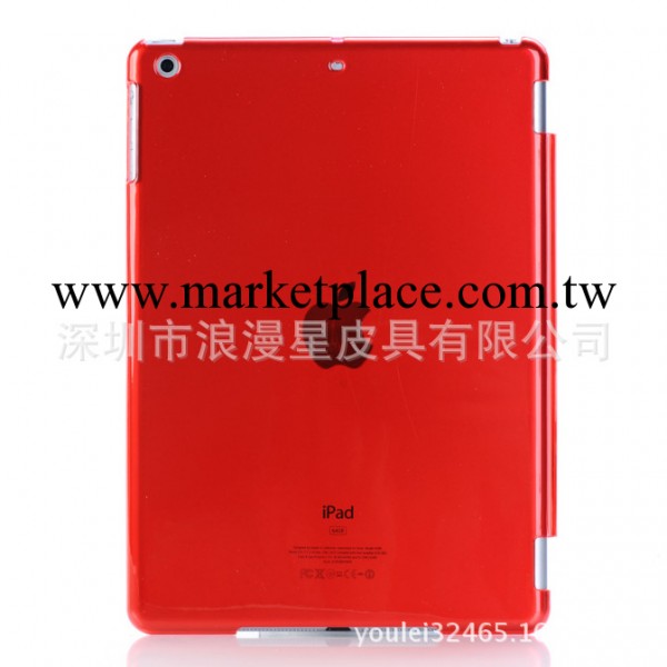 廠傢供應Ipad5智能皮套伴侶水晶殼 ipad air PC水晶伴侶保護殼工廠,批發,進口,代購