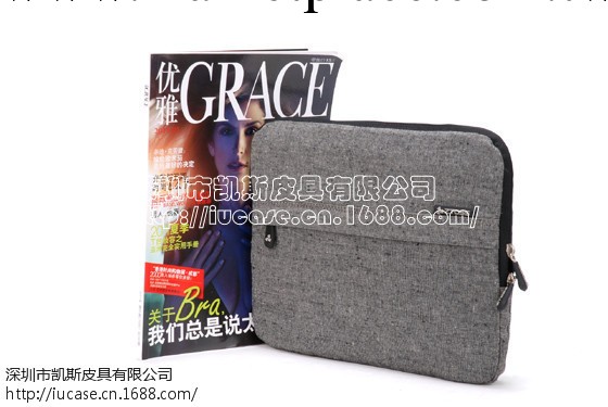 復古9.7寸ipad Air精致帆佈休閒公文包蘋果平板電腦 簡單平板套工廠,批發,進口,代購