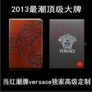 VERSACE 蘋果iPad 2/3/4 皮套保護殼 超薄休眠皮套 古典浮雕外殼工廠,批發,進口,代購