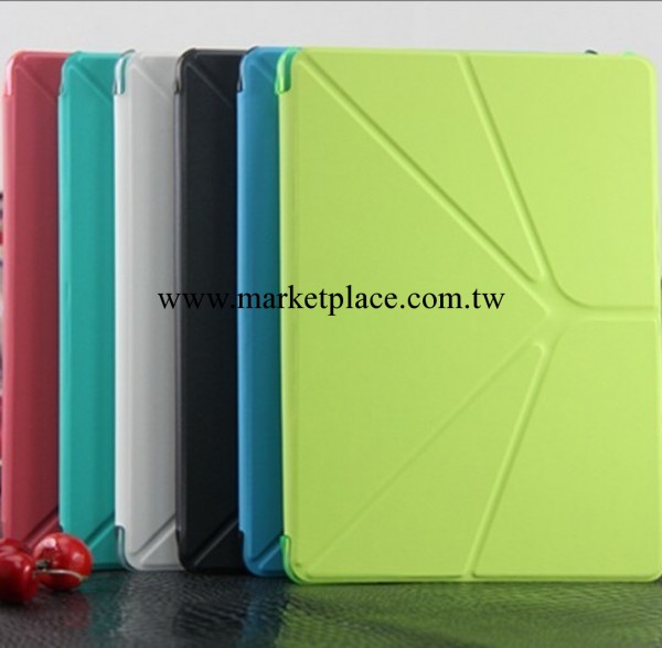 廠傢直銷 蘋果ipad5透明殼皮套 ipad Air多功能支架 變形金剛工廠,批發,進口,代購