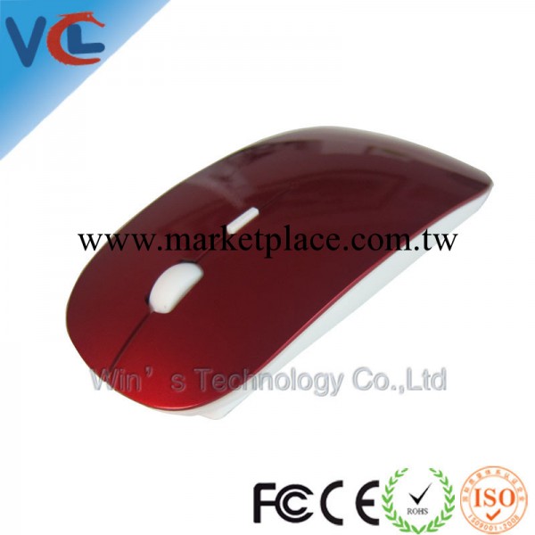 超薄暢銷新款鼠標 2.4G無線鼠標 全新環保材料 Apple mouse工廠,批發,進口,代購