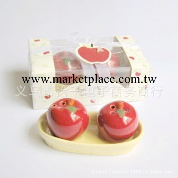 創意婚禮回禮小禮物情侶禮物*Apple of My Eye*蘋果調味罐椒鹽罐工廠,批發,進口,代購