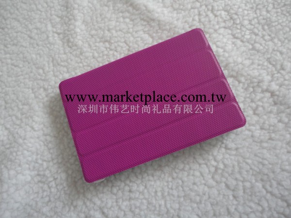 深圳廠傢定做足球紋 ipad mini 帶休眠智能三折ipad皮套工廠,批發,進口,代購