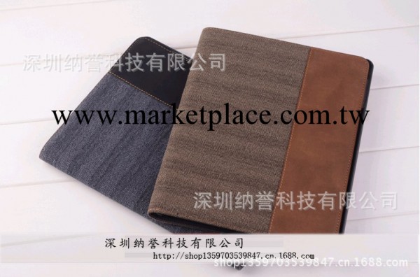 現貨供應iPad 234通用復古帆佈左右開支架款皮套工廠,批發,進口,代購
