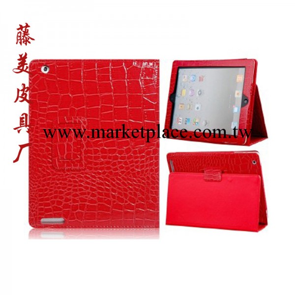 新款鱷魚紋真牛皮ipad air平板電腦保護皮套廠傢 休眠套生產工廠,批發,進口,代購