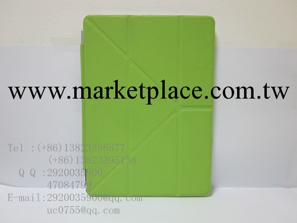 新品批發 iPad Air皮套 ipad5 變形金剛 智能休眠四折疊面蓋皮套工廠,批發,進口,代購