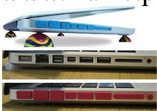 蘋果配件 筆記本macbook 數據口USB防塵塞 耳機耳麥矽膠防塵蓋工廠,批發,進口,代購