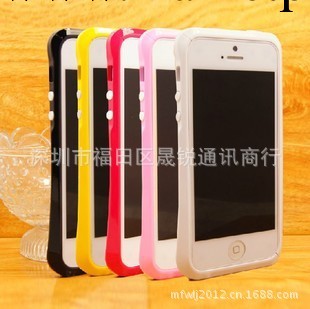 蘋果5代手機殼 iphone5/5s 小蠻腰塑料邊框 手機殼 烤瓷保護殼工廠,批發,進口,代購