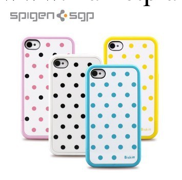 特價 韓國SGP  蘋果iphone4 4S 情侶手機殼 波點保護套 外殼工廠,批發,進口,代購