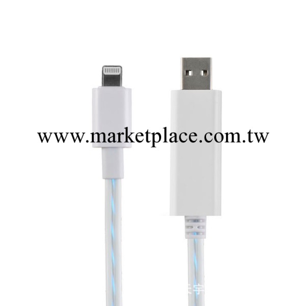 蘋果發光數據線 iphone5發光線 蘋果5代數據線工廠,批發,進口,代購