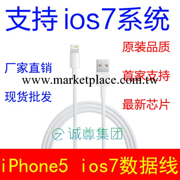 蘋果5數據線 蘋果第五代充電線 IPHONE5數據線 ios7數據線 批發工廠,批發,進口,代購