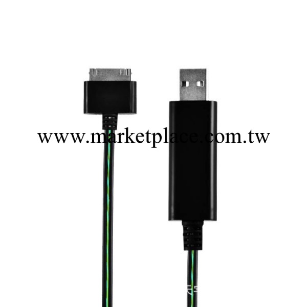 蘋果手機數據線 發光線 iphone追光線 冷光線 micro usb mini us工廠,批發,進口,代購