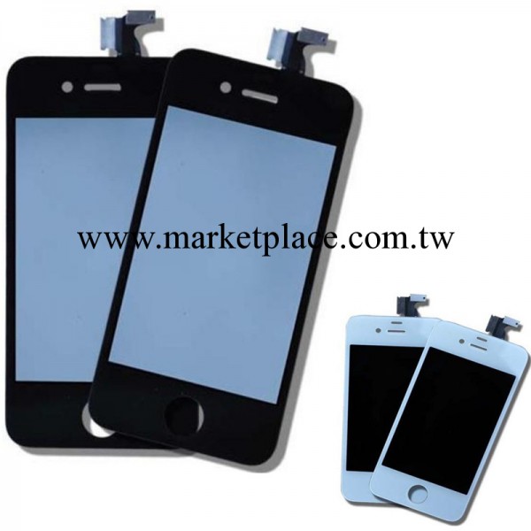 供應IPHONE4G液晶總成觸屏電容觸摸屏液晶屏總成 蘋果四代液晶lcd工廠,批發,進口,代購