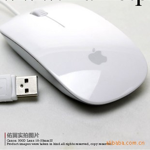 【特價】推廣紅蘋果無聲有線鼠標，紅蘋果無聲鼠標，無聲鼠標工廠,批發,進口,代購