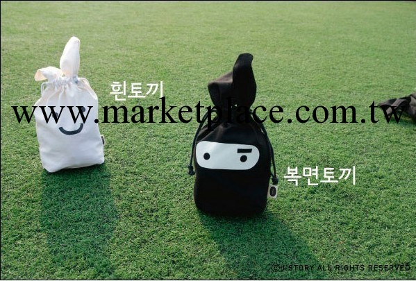 韓版可愛忍者兔子佈袋 拍立得 相機隨身小物收 納袋/飯盒袋批發・進口・工廠・代買・代購