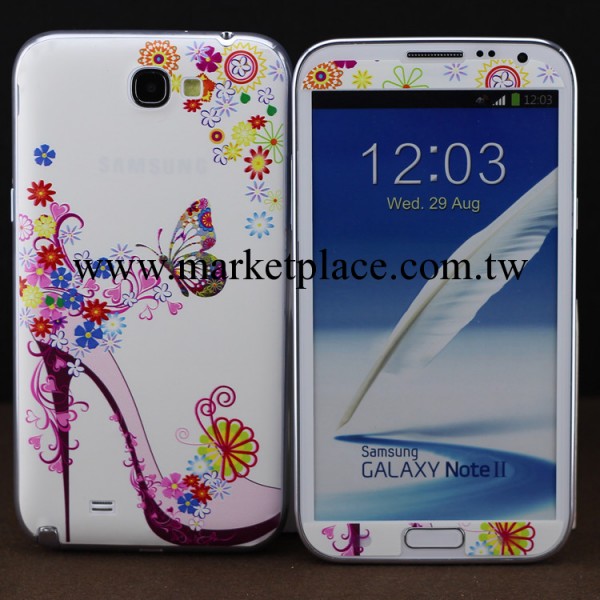 批發 三星NOTE3 N9000彩膜 浮雕彩繪膜卡通立體膜 高清前後 新品工廠,批發,進口,代購