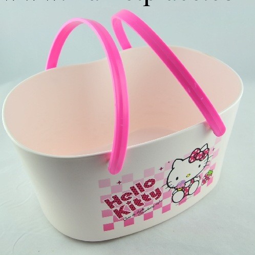 韓國進口新款 Hello Kitty 新款草莓浴筐 浴籃 洗浴用品收納 大號工廠,批發,進口,代購
